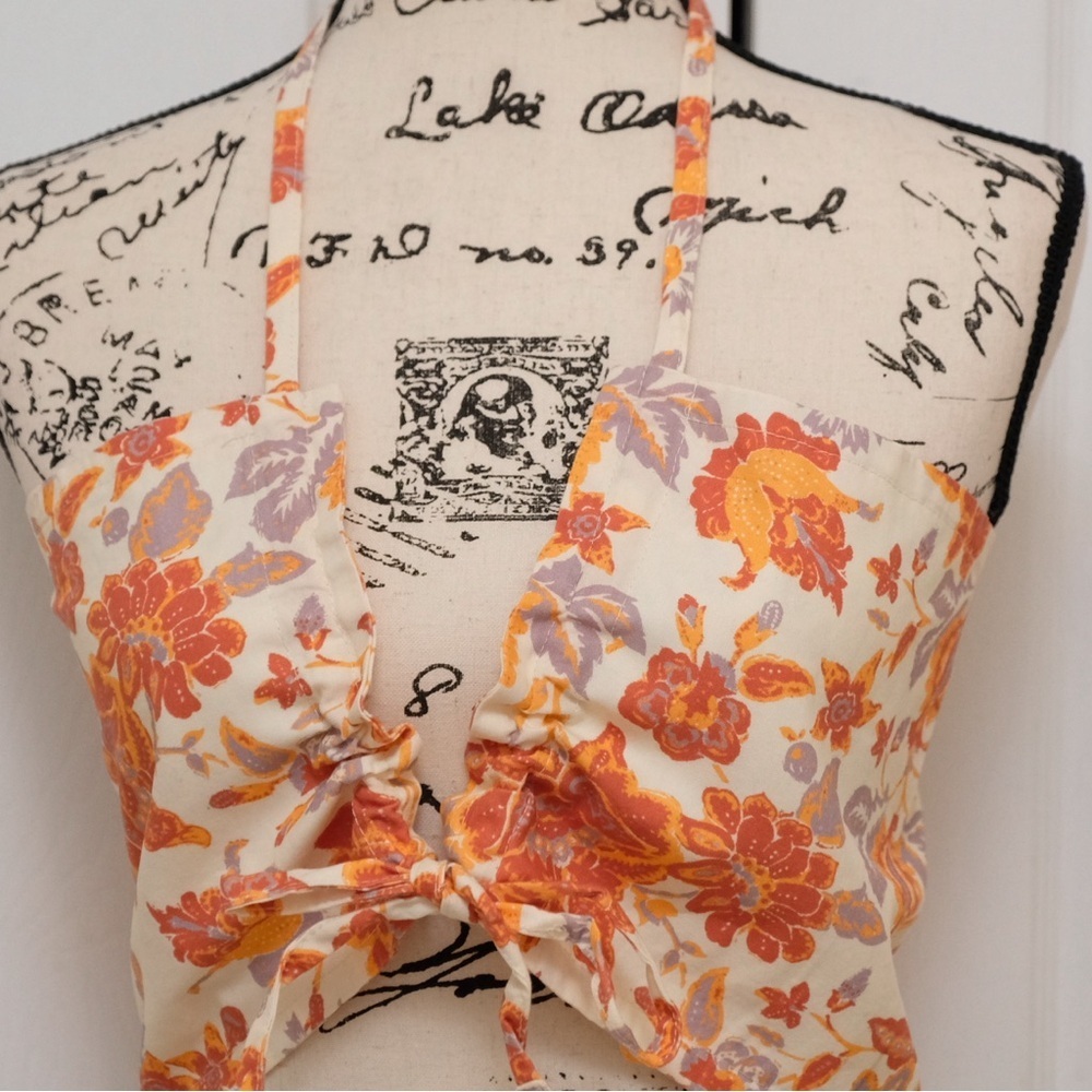 NWT $78 Free People Summer of Love Convertible Bandeau M ๐๐ปโจโฐ๐ญ๐คโ๏ธ - Picture 16 of 16